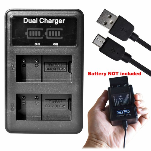 Caricabatteria lcd dual per - dual,
