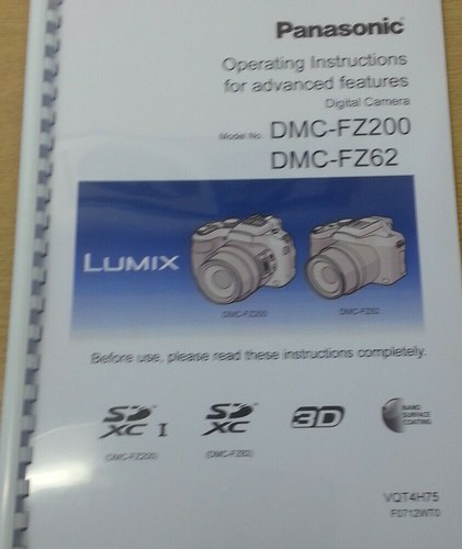 Panasonic lumix dmc fz200 - fz200, fz62